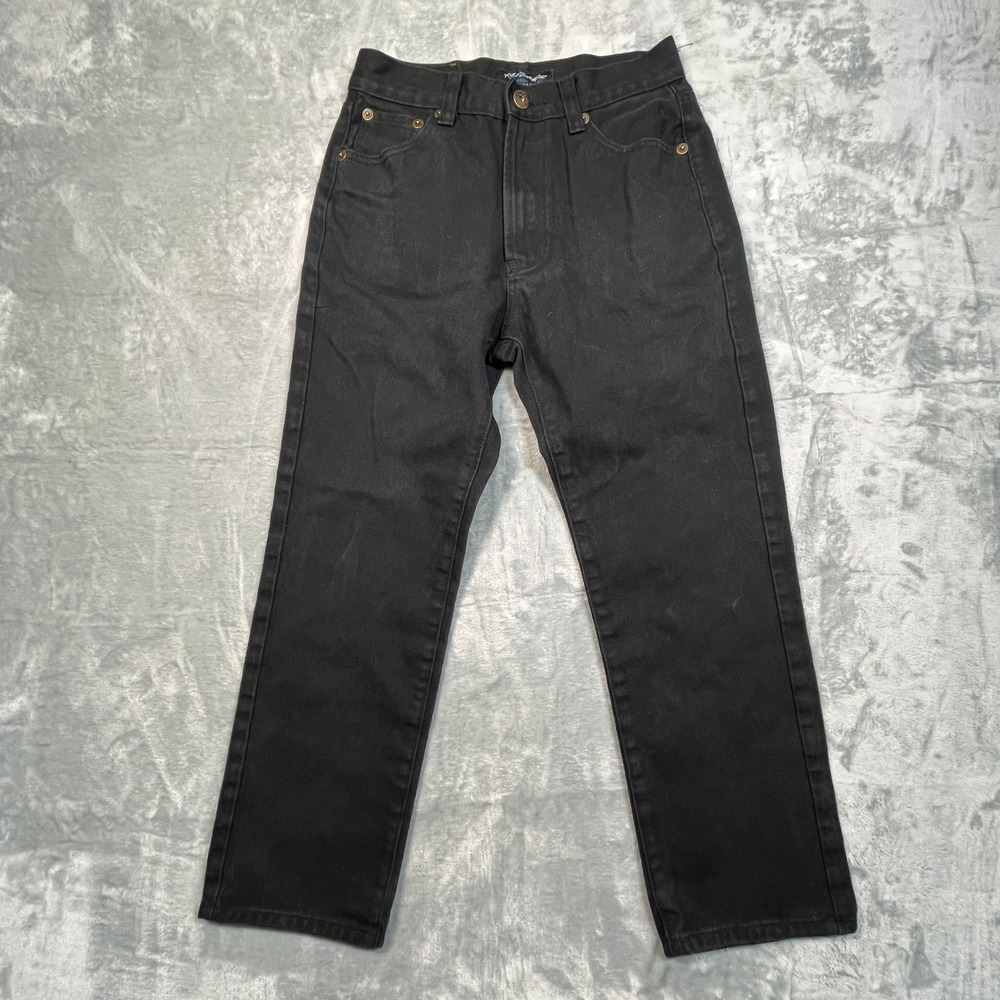 Kno-betta Carpenter Jeans Mens 32x30 Black Straight Leg Cotton Denim Workwear